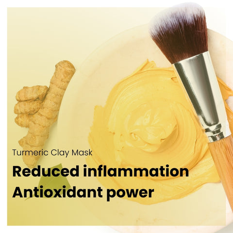 Turmeric Face Mask with Ginger and Vitamin E