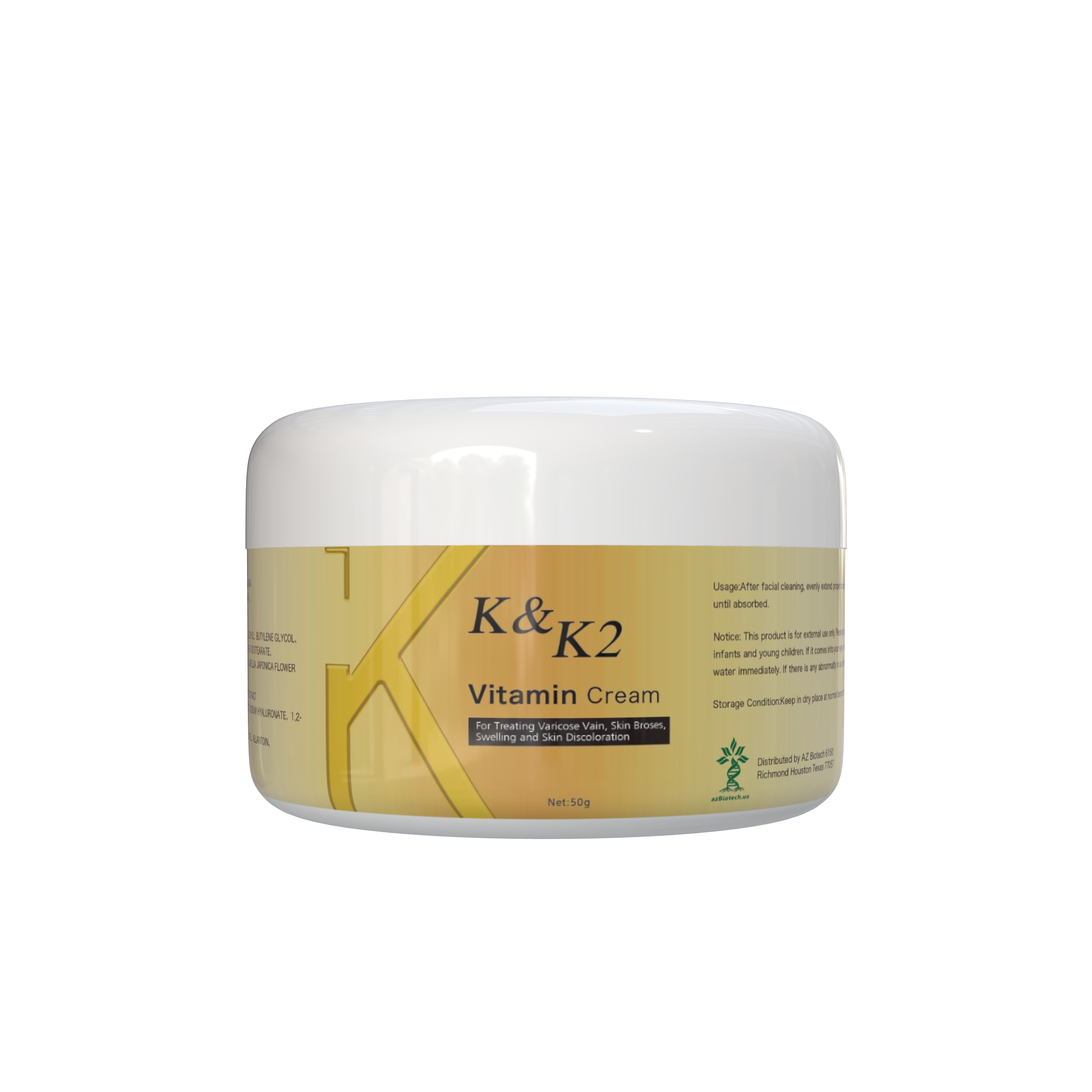 Vitamin K+K2 Cream – AzBiotech