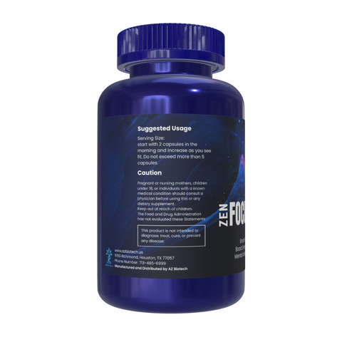 Zen Focus and Energy Supplement