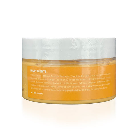 Turmeric Face Mask with Ginger and Vitamin E